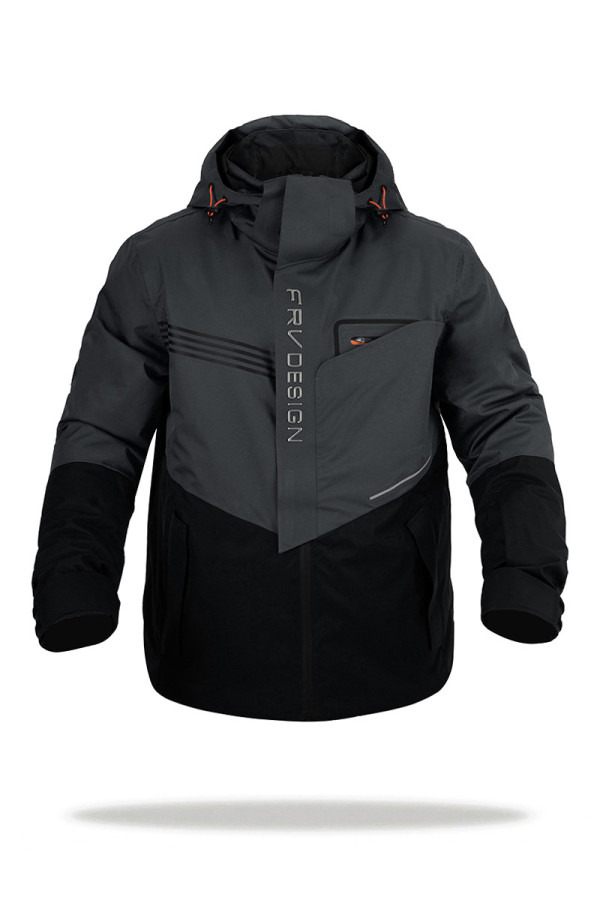 Men's ski jacket Freever AF 21786 gray, Фото №2- freever.ua
