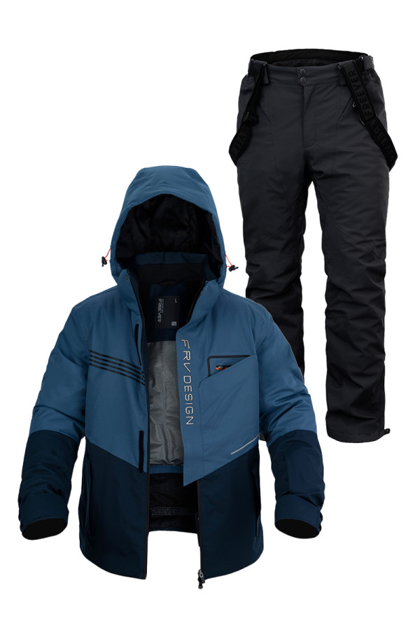 Men's ski suit FREEVER 21786-21693 blue