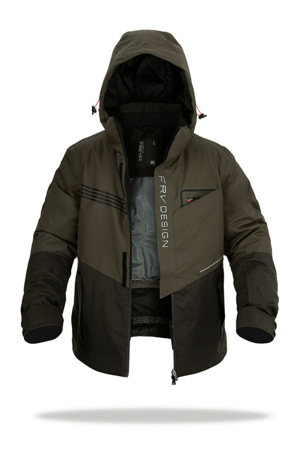 Men's Ski Jacket Freever AF 21786 Khaki