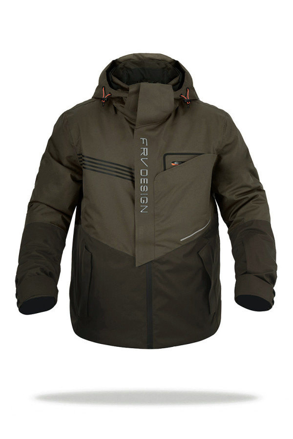 Men's Ski Jacket Freever AF 21786 Khaki, Фото №2- freever.ua