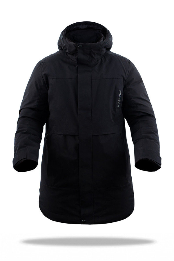 Parka men's IWARM Freever AF 21787 black, Фото №2- freever.ua