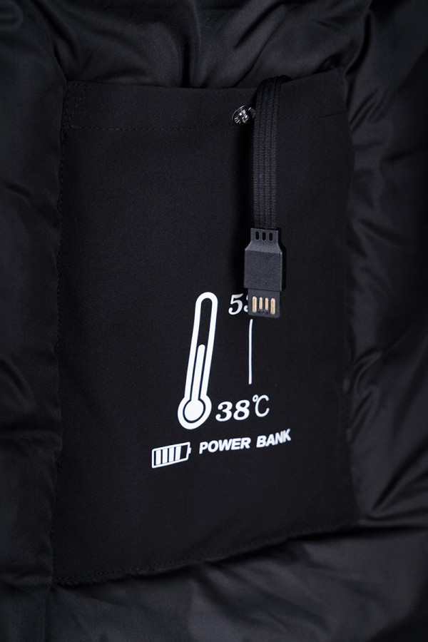 Parka men's IWARM Freever AF 21787 black, Фото №7- freever.ua