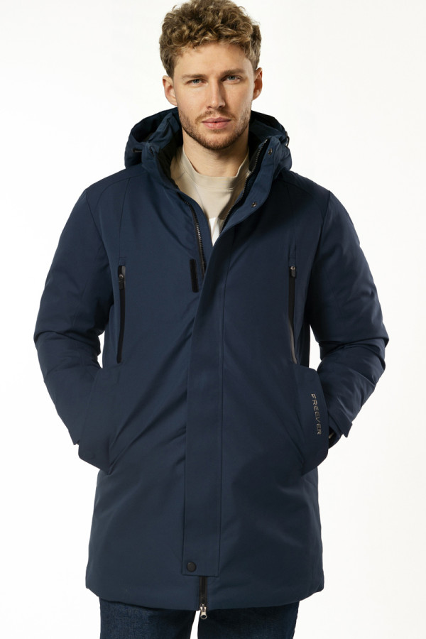 Parka men's Freever AF 21788 dark blue, Фото №2- freever.ua