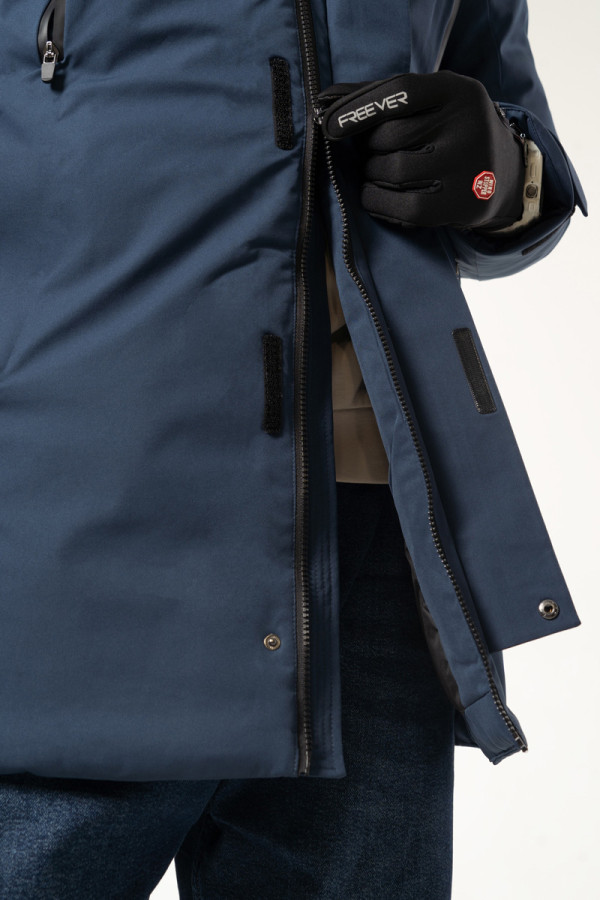 Parka men's Freever AF 21788 dark blue, Фото №7- freever.ua