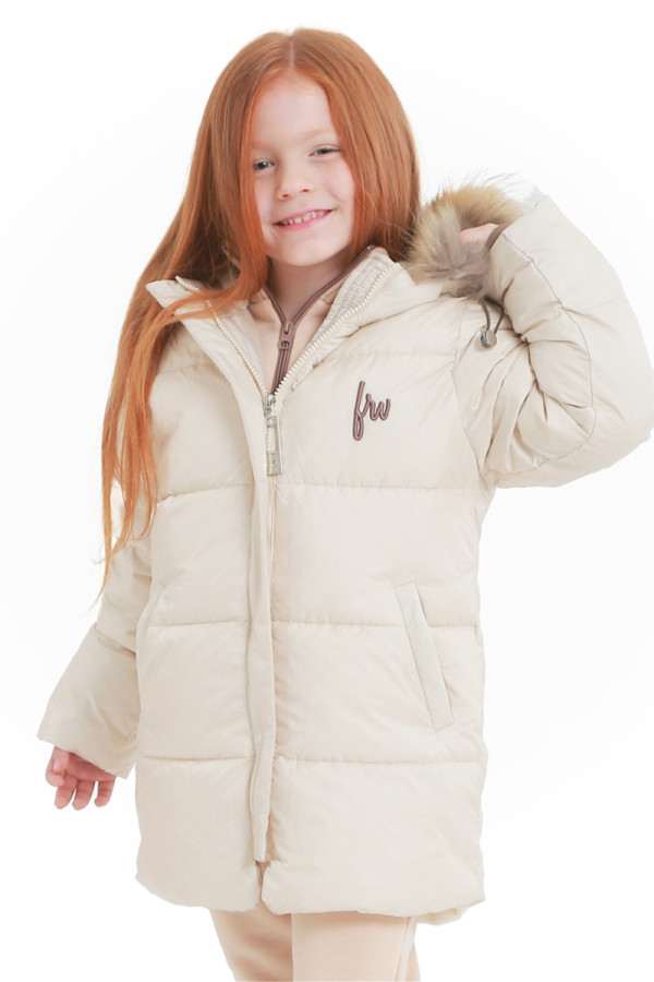 Children's jacket extended Freever UF 21801 milky