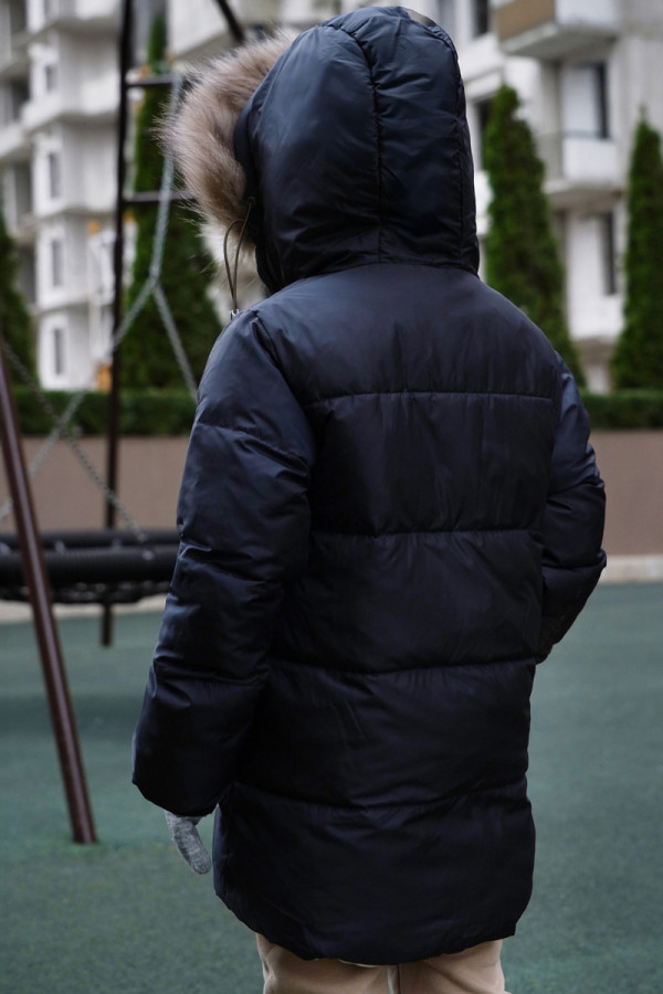 Children's jacket extended Freever UF 21801 blue, Фото №4- freever.ua