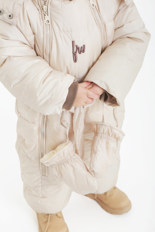 Children's jumpsuit Freever UF 21802 beige, Фото №3- freever.ua