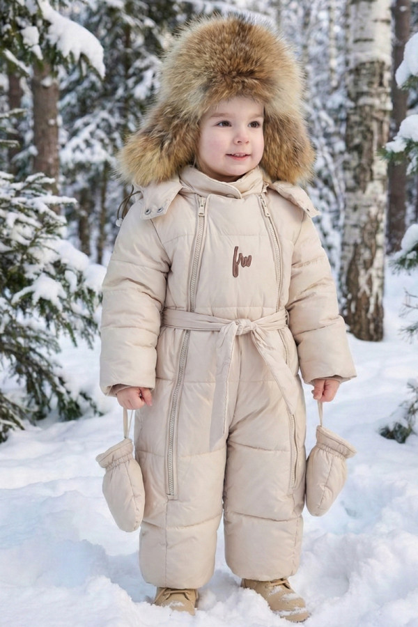 Children's jumpsuit Freever UF 21802 beige