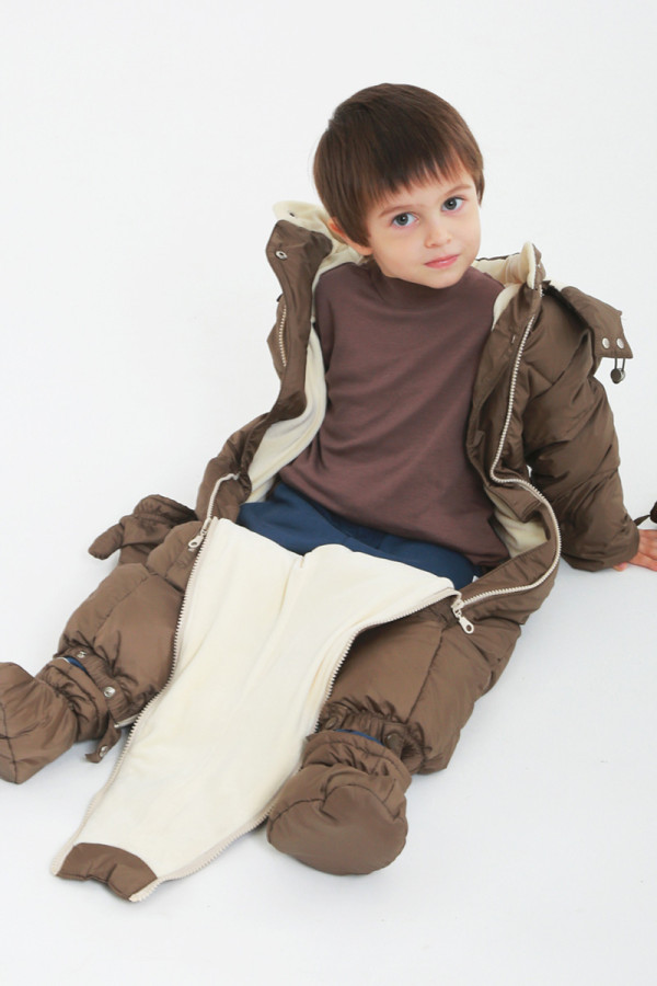 Children's jumpsuit Freever UF 21802 khaki, Фото №5- freever.ua