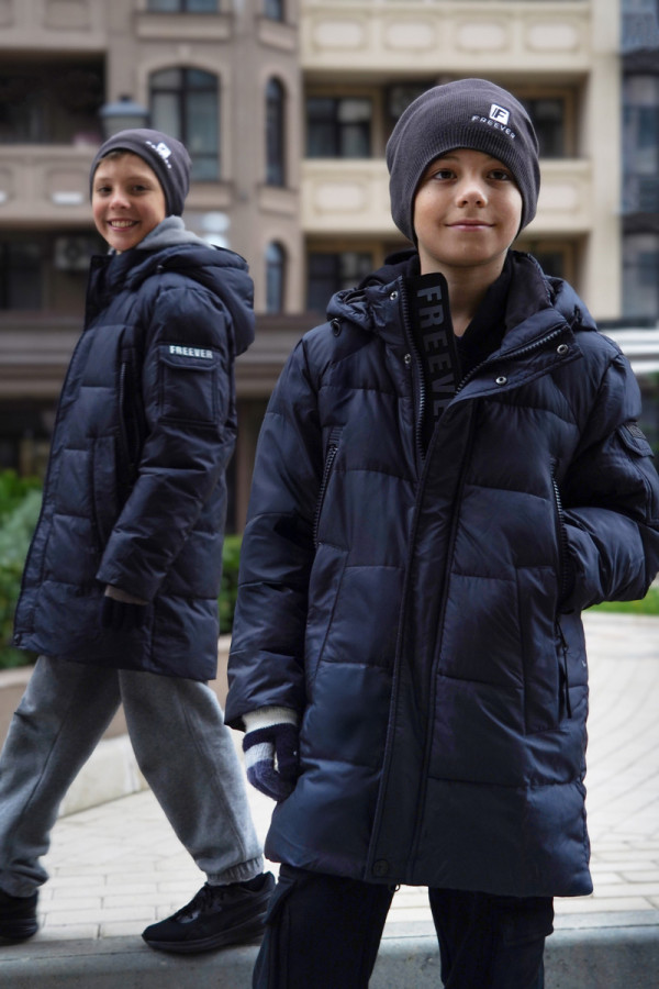 Children's jacket extended Freever UF21861 blue