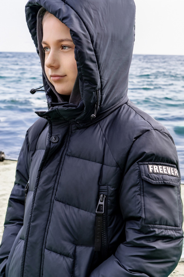 Children's jacket extended Freever UF21861 blue, Фото №2- freever.ua