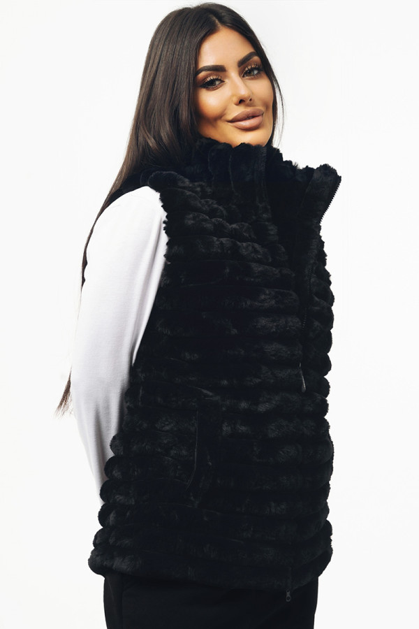 Women's vest Freever AF 22061 black, Фото №7- freever.ua