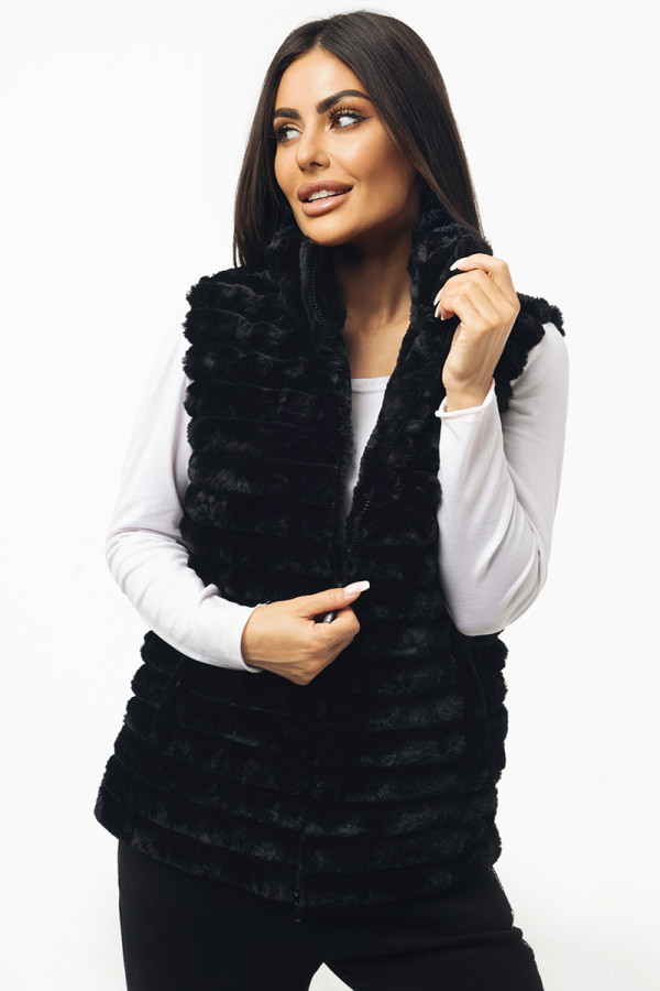 Women's vest Freever AF 22061 black, Фото №2- freever.ua