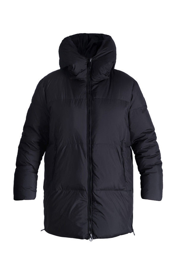 Women's down coat Freever AF 2209 black, Фото №3- freever.ua