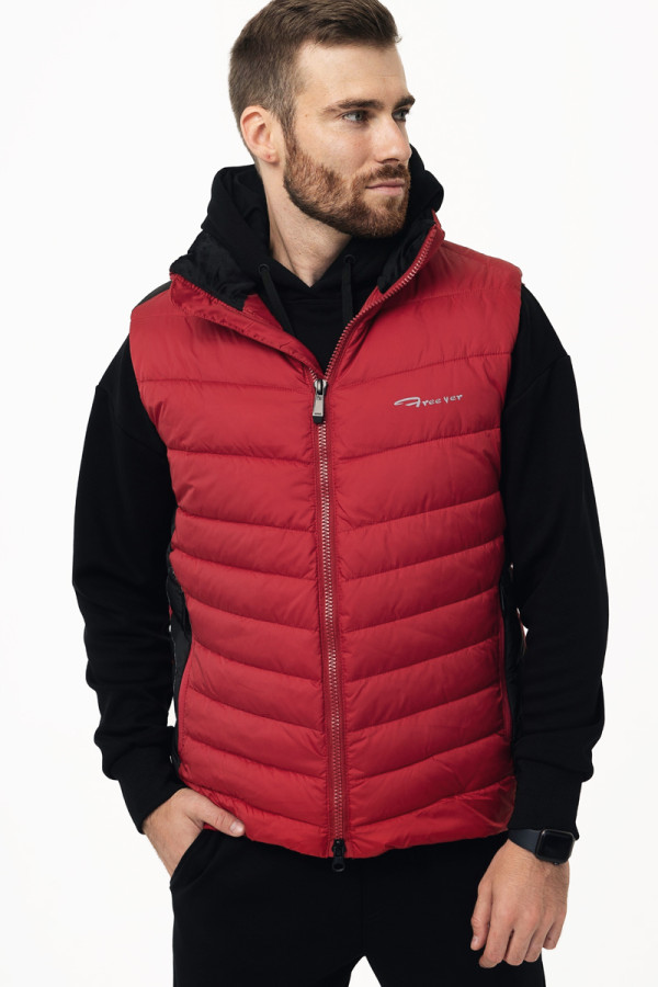 Men's vest Freever AF 2260 red, Фото №3- freever.ua