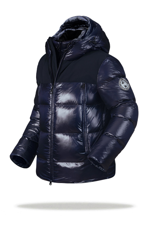 Men's down jacket Freever NF 22722 blue, Фото №2- freever.ua