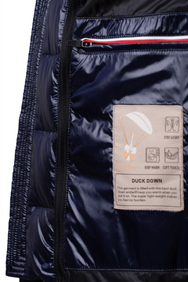 Men's down jacket Freever NF 22722 blue, Фото №6- freever.ua