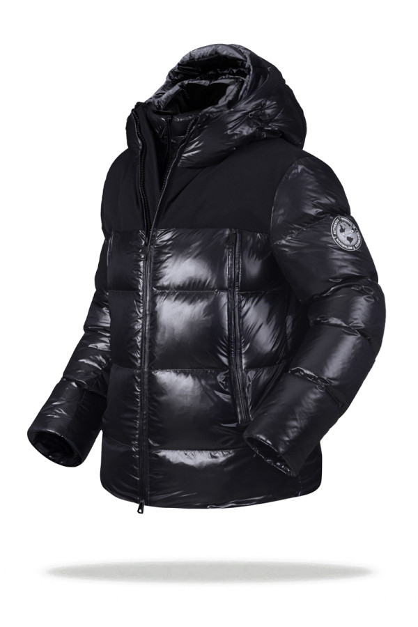 Men's down jacket Freever NF 22722 black, Фото №2- freever.ua