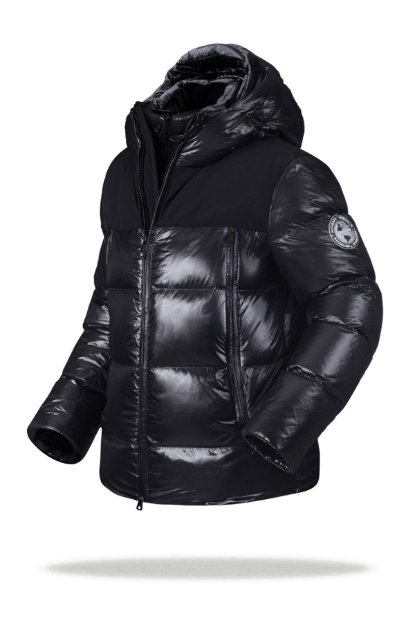 Men's down jacket Freever NF 22722 black, Фото №2- freever.ua