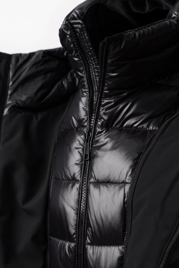 Men's down jacket Freever NF 22722 black, Фото №7- freever.ua