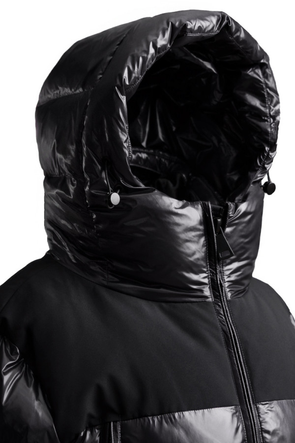 Men's down jacket Freever NF 22722 black, Фото №6- freever.ua