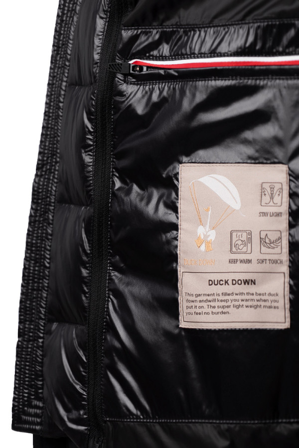 Men's down jacket Freever NF 22722 black, Фото №8- freever.ua
