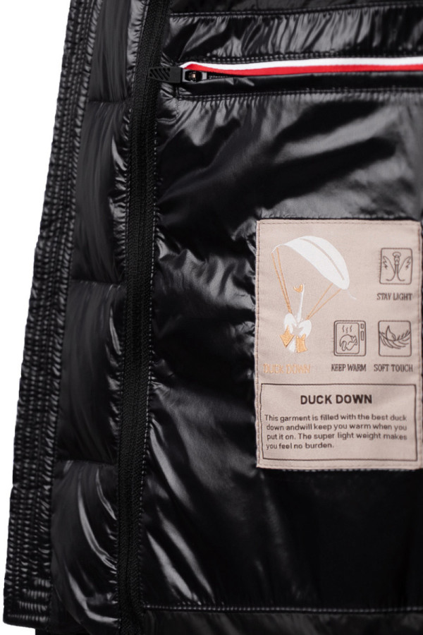Men's down jacket Freever NF 22722 black, Фото №8- freever.ua