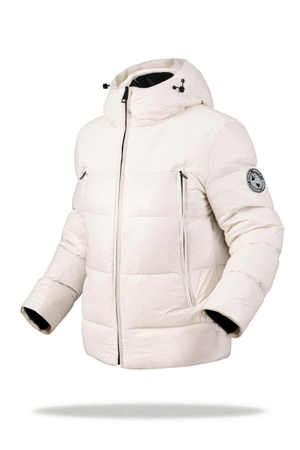 Men's down jacket Freever NF 22772 milky, Фото №4- freever.ua