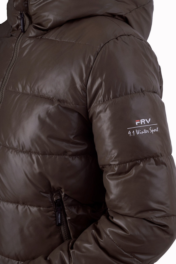 Women's jacket Freever AF 2277 brown, Фото №5- freever.ua