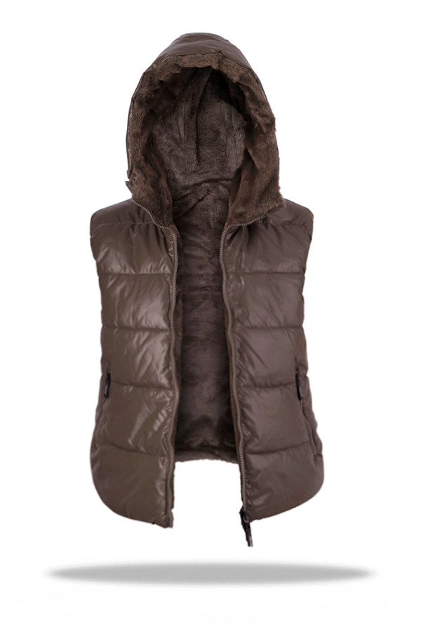 Women's vest Freever AF 2278 brown