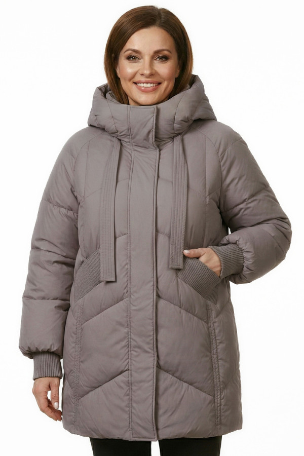 Women's coat Freever NF 229503 mokko, Фото №2- freever.ua