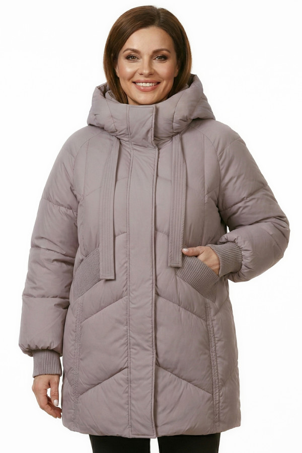 Women's coat Freever NF 229503 mokko