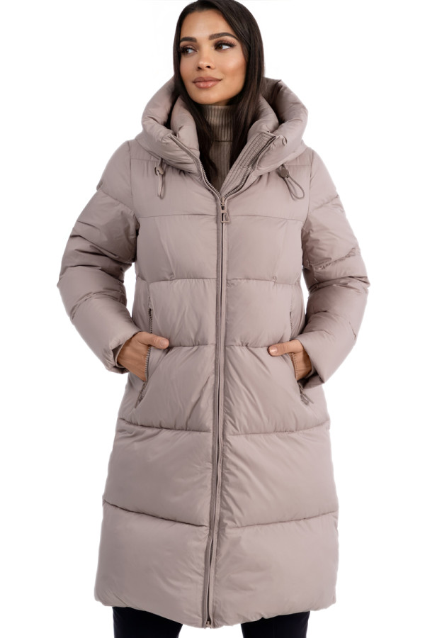 Women's coat Freever NF 22960 beige