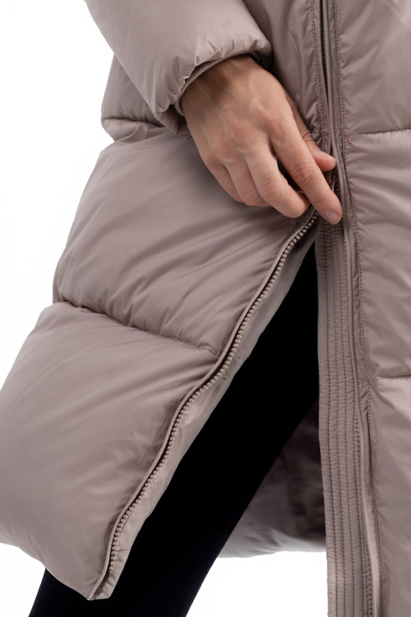 Women's coat Freever NF 22960 beige, Фото №4- freever.ua