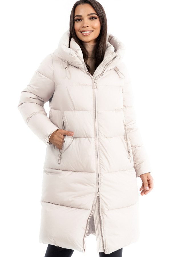 Women's coat Freever NF 22960 milk