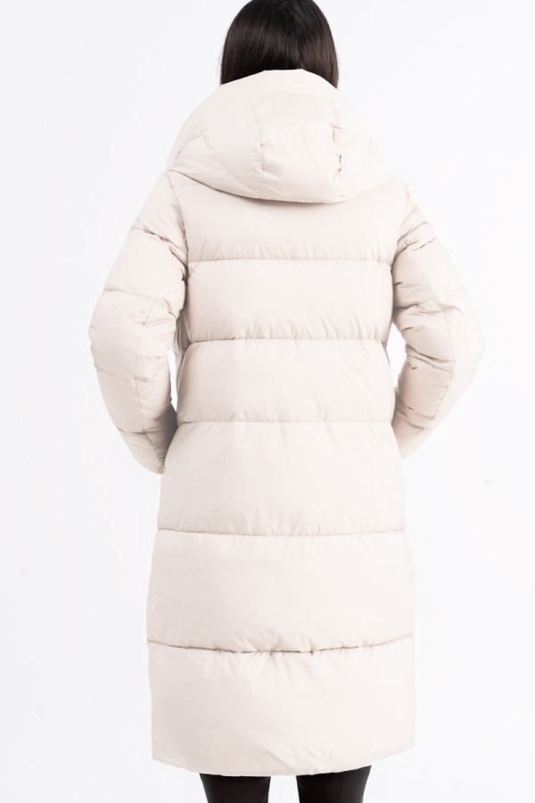 Women's coat Freever NF 22960 milk, Фото №2- freever.ua