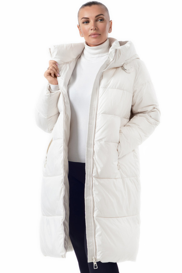 Women's coat Freever NF 22960 milk