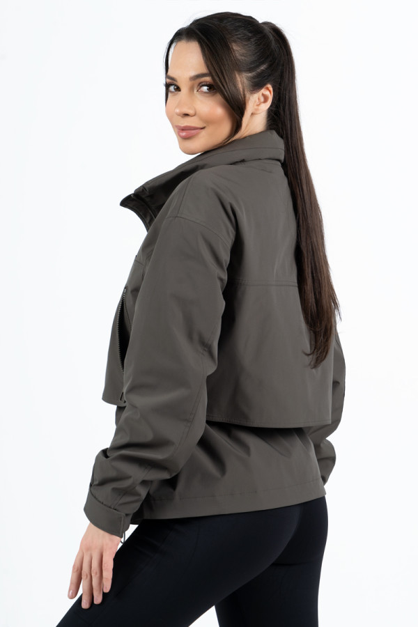 Womens jacket Freever NF 229602 khaki, Фото №3- freever.ua