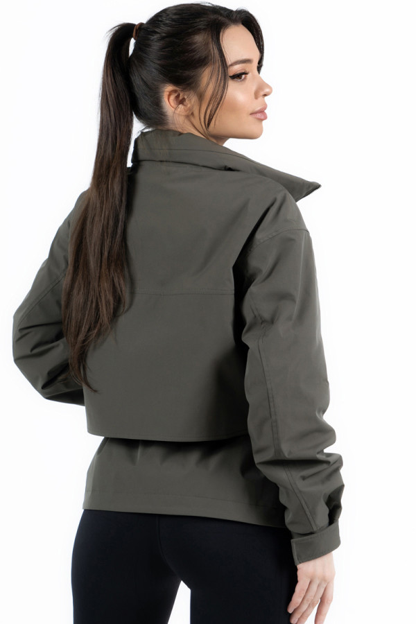 Womens jacket Freever NF 229602 khaki, Фото №7- freever.ua