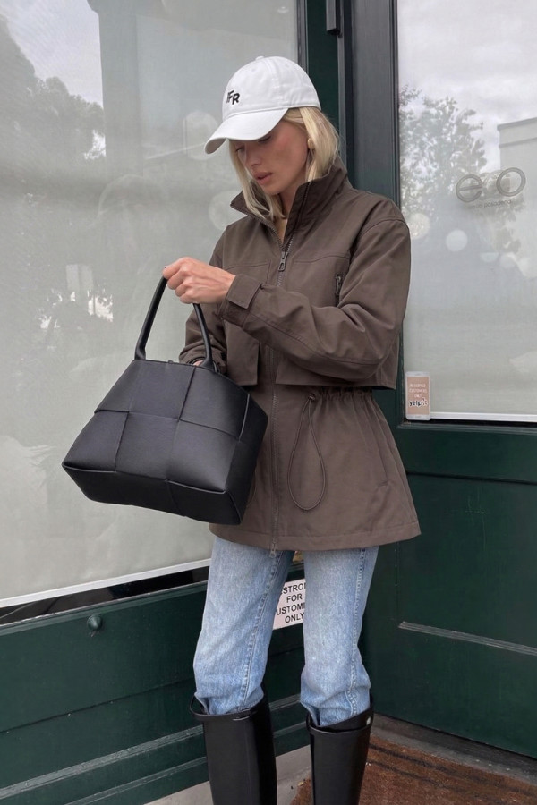 Womens jacket Freever NF 229602 brown, Фото №2- freever.ua