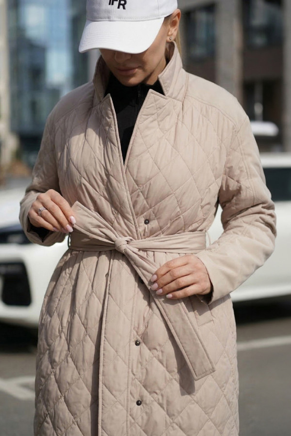 Womens trench coat Freever NF 229609 beige, Фото №7- freever.ua