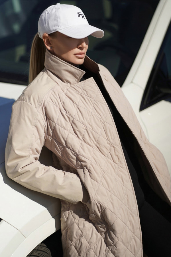 Womens trench coat Freever NF 229609 beige, Фото №3- freever.ua