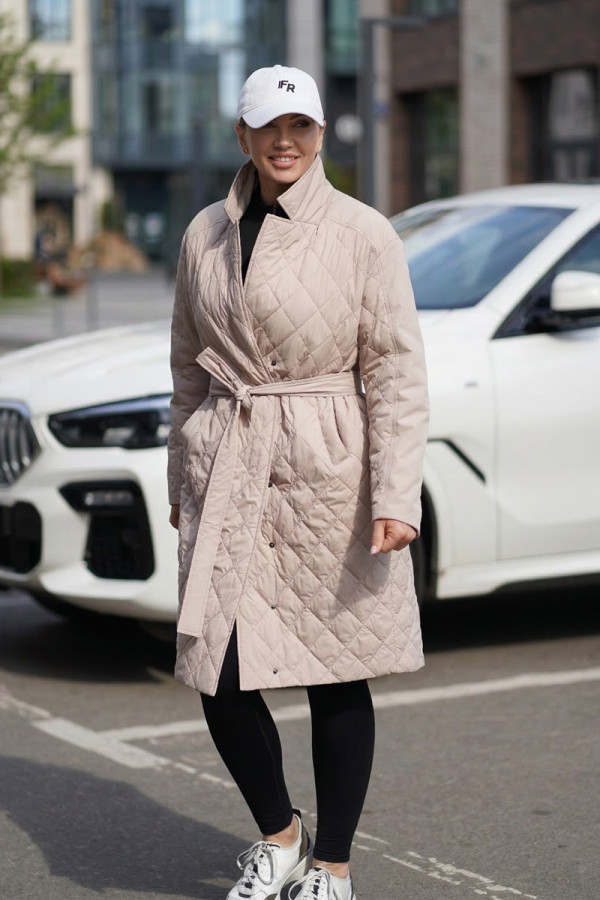 Damen-Regenmantel Freever NF 229609 beige