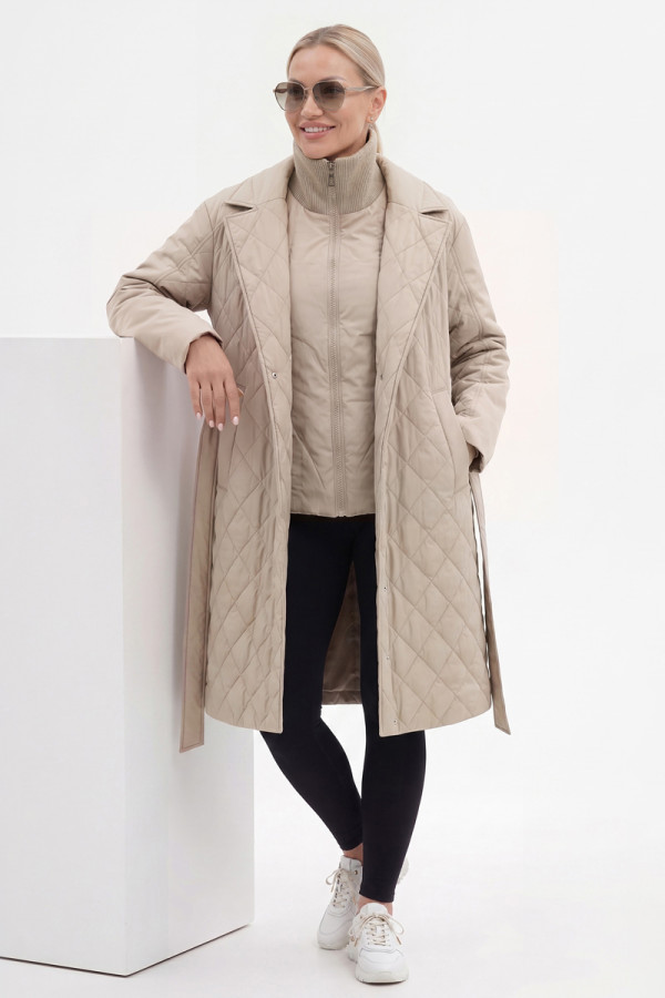 Womens trench coat Freever NF 229609 beige, Фото №5- freever.ua