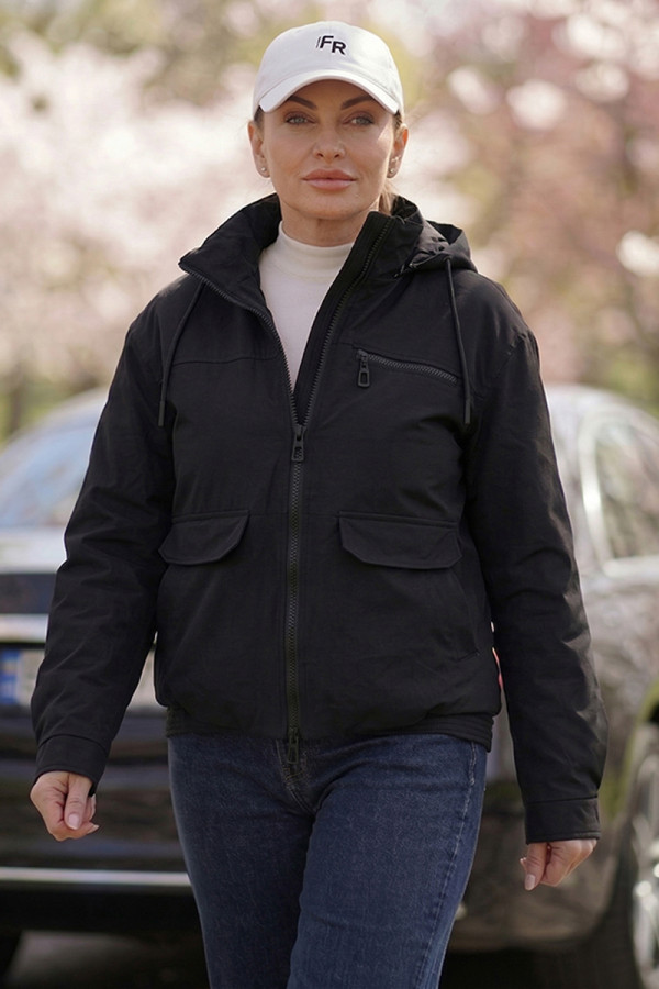 Womens jacket Freever NF 229620 black, Фото №3- freever.ua