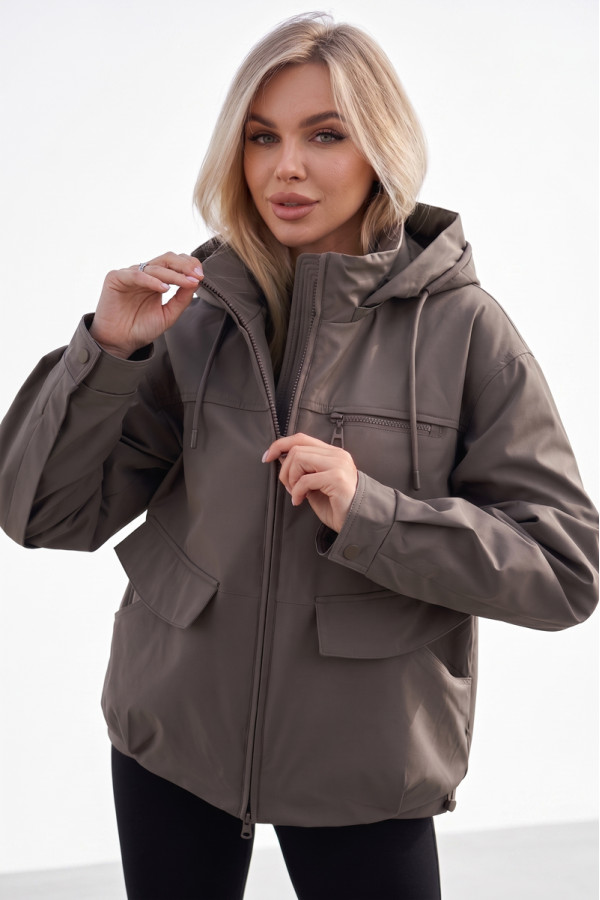 Womens jacket Freever NF 229620 brown