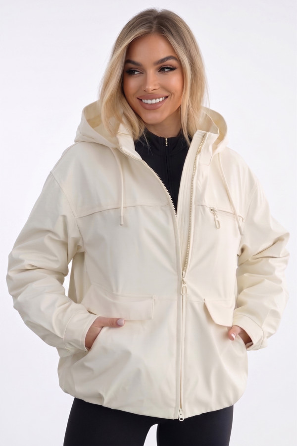 Womens jacket Freever NF 229620 ivory