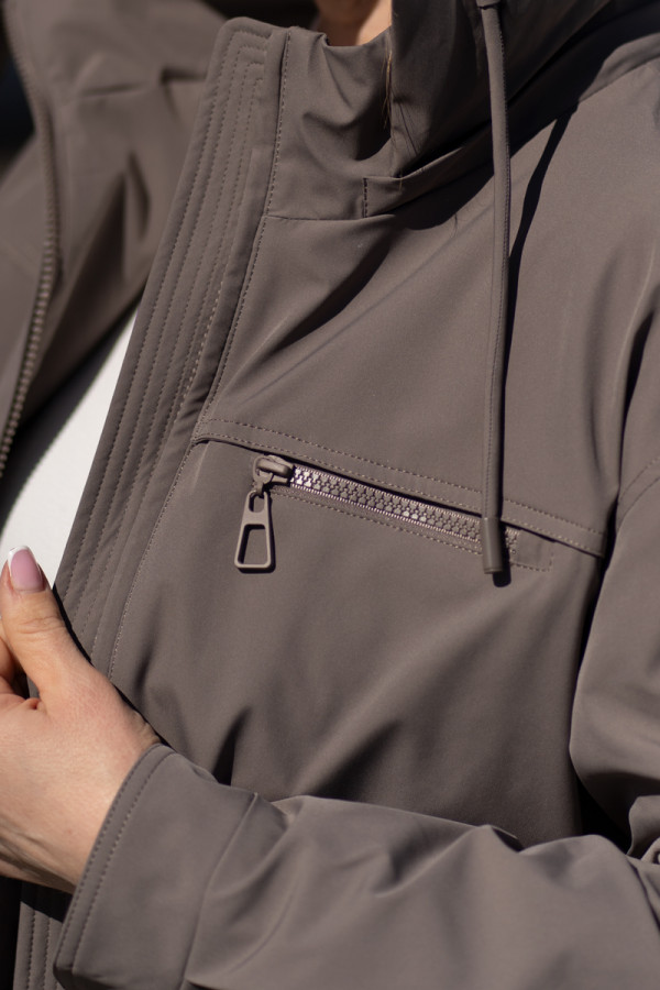 Womens jacket Freever NF 229621 brown, Фото №3- freever.ua