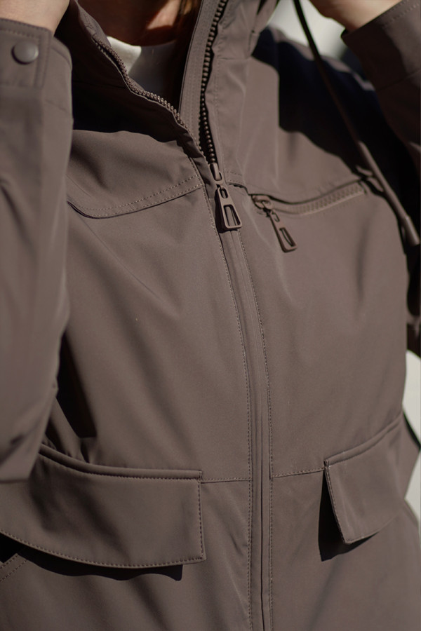 Womens jacket Freever NF 229621 brown, Фото №6- freever.ua