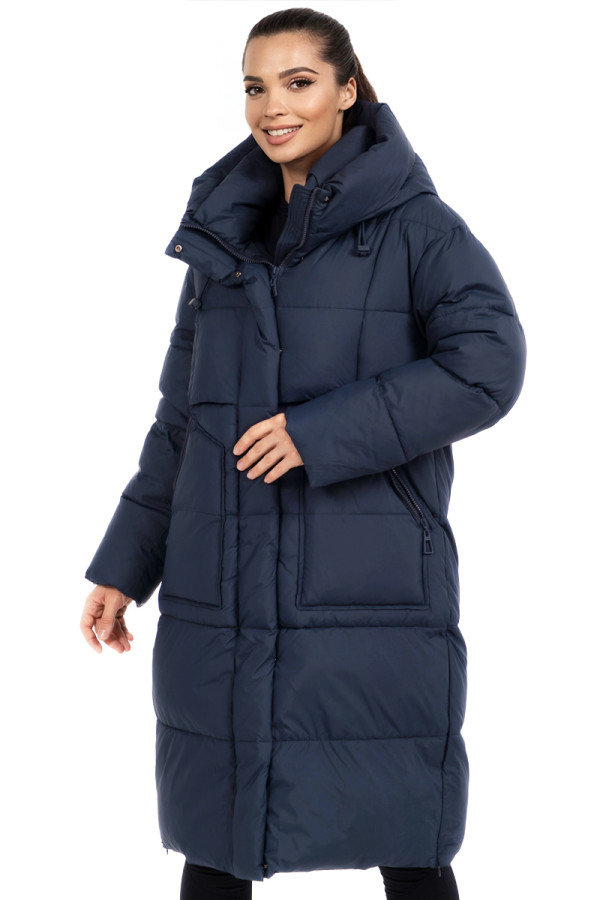 Women's coat Freever NF 22966 blue, Фото №2- freever.ua